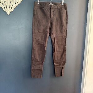 Old Navy Gray Pixie High Rise 6 Petite Pants